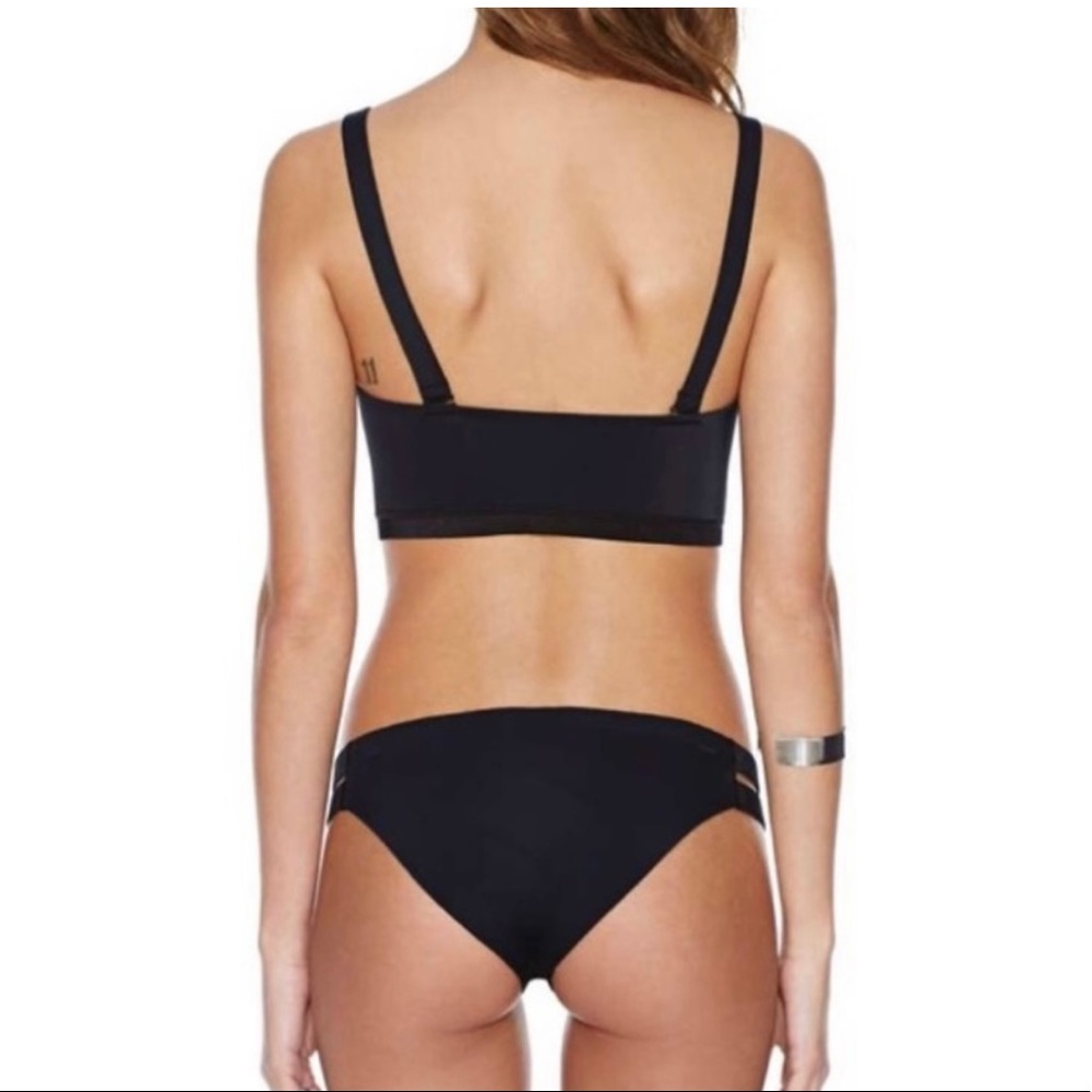 DreamMonstar Black Neoprene bikini bottoms M - Picture 4 of 13